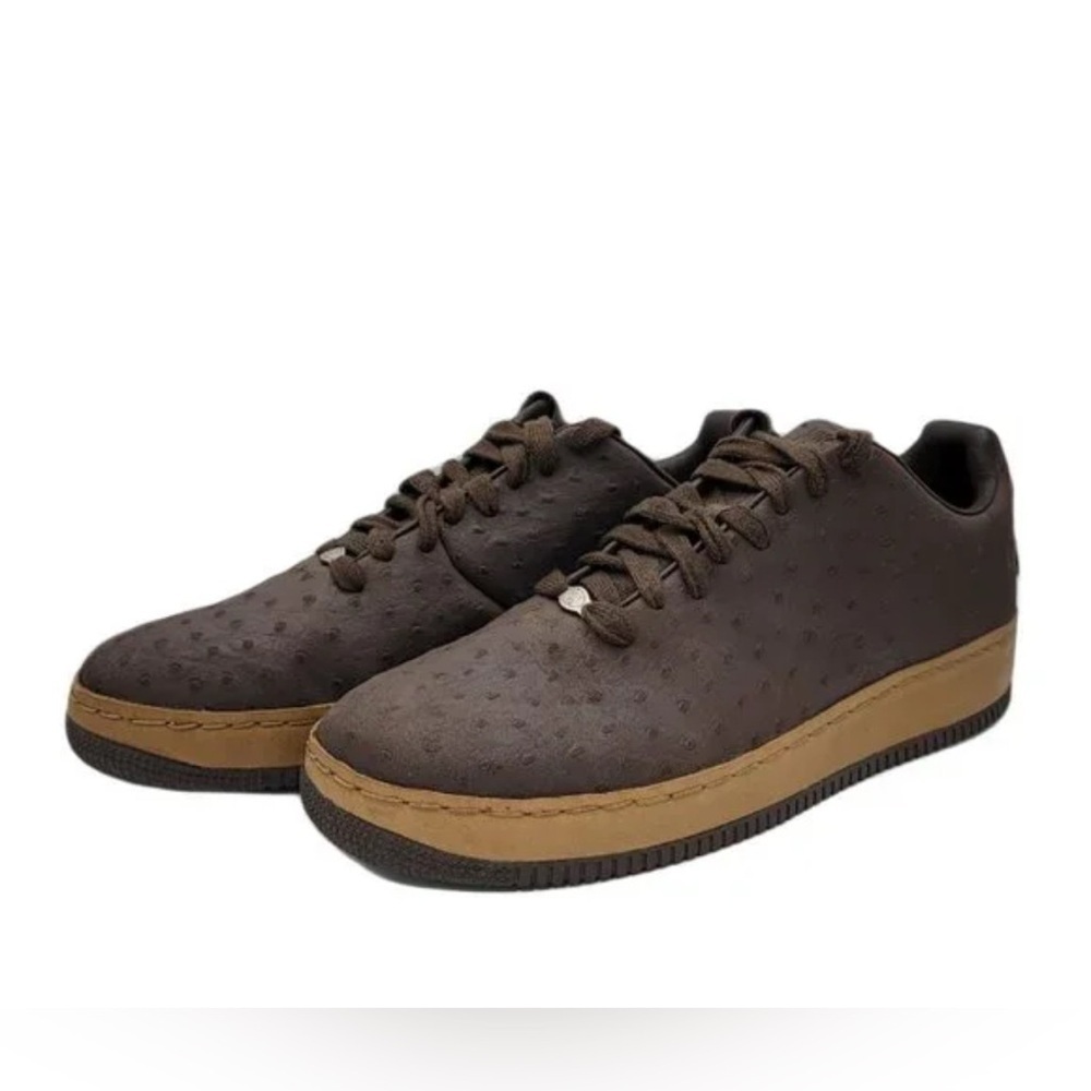 Nike Air Force 1 Supreme Ostrich 2005 Baroque Brown (DS/NIB) Size 9 Collectible